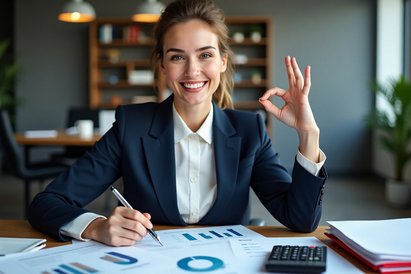 successful-businesswoman-office-with-charts-graphs2